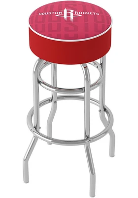 Houston Rockets City Foam Padded Pub Stool - Red