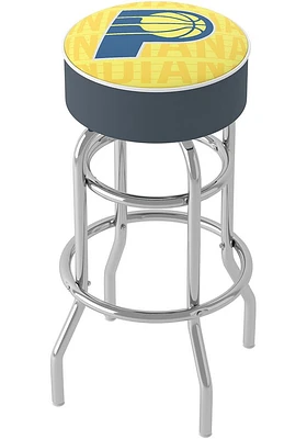 Indiana Pacers City Foam Padded Pub Stool - Yellow