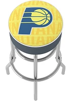 Indiana Pacers City Foam Padded Pub Stool - Yellow