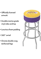 Los Angeles Lakers City Foam Padded Pub Stool - Yellow