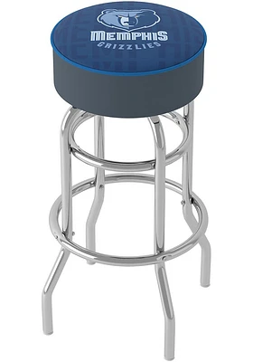 Memphis Grizzlies City Foam Padded Pub Stool - Blue