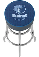 Memphis Grizzlies City Foam Padded Pub Stool - Blue