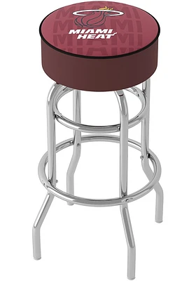 Miami Heat City Foam Padded Pub Stool - Red