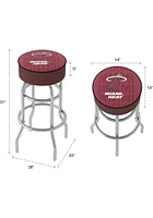 Miami Heat City Foam Padded Pub Stool - Red