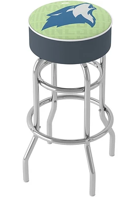 Minnesota Timberwolves City Foam Padded Pub Stool - Green