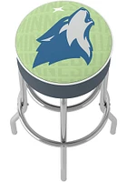 Minnesota Timberwolves City Foam Padded Pub Stool - Green