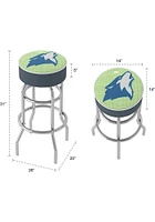 Minnesota Timberwolves City Foam Padded Pub Stool - Green