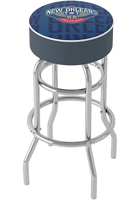 New Orleans Pelicans City Foam Padded Pub Stool - Blue
