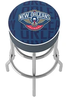 New Orleans Pelicans City Foam Padded Pub Stool - Blue