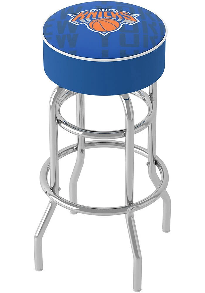 New York Knicks City Foam Padded Pub Stool - Blue