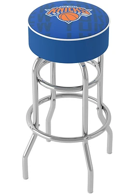 New York Knicks City Foam Padded Pub Stool - Blue