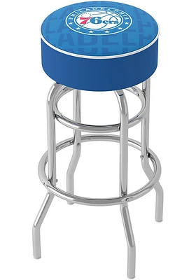 Philadelphia 76ers City Foam Padded Pub Stool - Blue