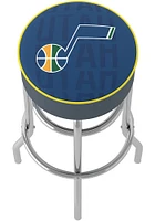 Utah Jazz City Foam Padded Pub Stool - Blue