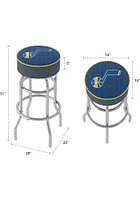 Utah Jazz City Foam Padded Pub Stool - Blue