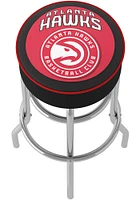 Atlanta Hawks Foam Padded Pub Stool - Red