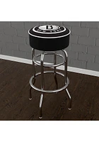 Brooklyn Nets Foam Padded Pub Stool - White