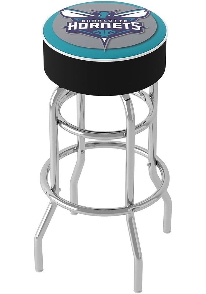 Charlotte Hornets Foam Padded Pub Stool - Blue