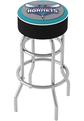 Charlotte Hornets Foam Padded Pub Stool - Blue