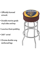 Cleveland Cavaliers Logo Foam Padded Pub Stool - Yellow