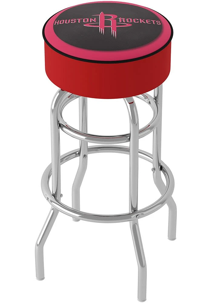 Houston Rockets Foam Padded Pub Stool - Red