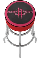 Houston Rockets Foam Padded Pub Stool - Red