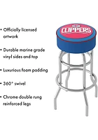 Los Angeles Clippers Foam Padded Pub Stool - Red