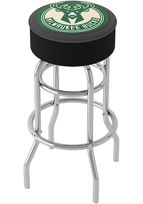 Milwaukee Bucks Foam Padded Pub Stool - Green