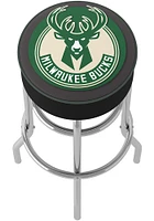 Milwaukee Bucks Foam Padded Pub Stool - Green