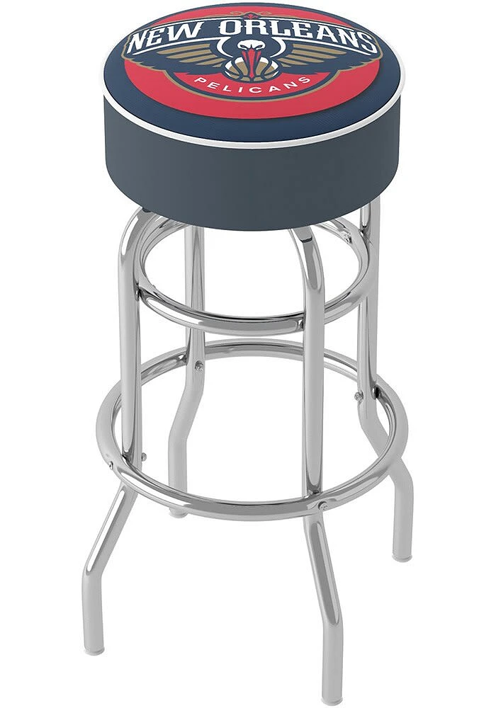 New Orleans Pelicans Foam Padded Pub Stool - Red