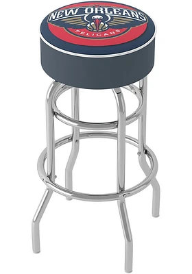 New Orleans Pelicans Foam Padded Pub Stool - Red