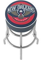 New Orleans Pelicans Foam Padded Pub Stool - Red