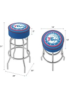 Philadelphia 76ers Foam Padded Pub Stool - Red