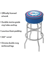 Philadelphia 76ers Foam Padded Pub Stool - Red