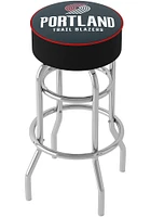 Portland Trail Blazers Foam Padded Pub Stool - Red