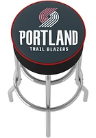 Portland Trail Blazers Foam Padded Pub Stool - Red