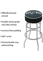 San Antonio Spurs Foam Padded Pub Stool - Black
