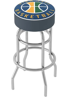 Utah Jazz Foam Padded Pub Stool - Yellow