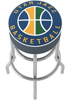 Utah Jazz Foam Padded Pub Stool - Yellow
