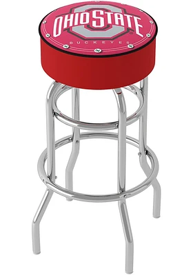 Ohio State Buckeyes Foam Padded Classic Pub Stool - Red