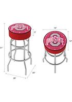 Ohio State Buckeyes Foam Padded Classic Pub Stool - Red
