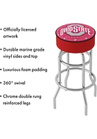 Ohio State Buckeyes Foam Padded Classic Pub Stool - Red