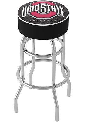 Ohio State Buckeyes Foam Padded Pub Stool - Black