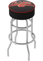 Calgary Flames Foam Padded Pub Stool - Red