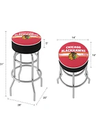 Chicago Blackhawks Logo Foam Padded Pub Stool - Red