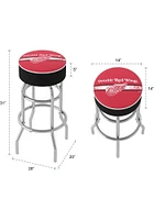 Detroit Red Wings Logo Foam Padded Pub Stool - Red