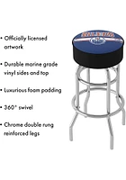 Edmonton Oilers Foam Padded Pub Stool - Blue