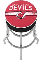 New Jersey Devils Foam Padded Pub Stool - Red