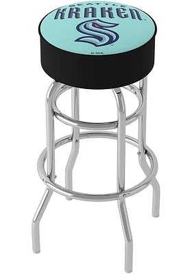Seattle Kraken Foam Padded Pub Stool - Blue