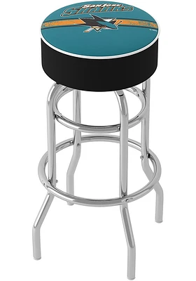 San Jose Sharks Foam Padded Pub Stool - Blue
