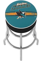 San Jose Sharks Foam Padded Pub Stool - Blue